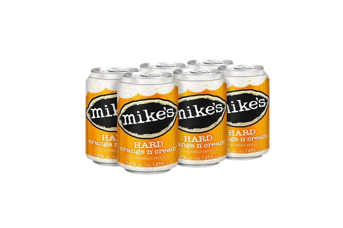 113890 - MIKES HARD ORANGE N CREAM (6 x 355ml)