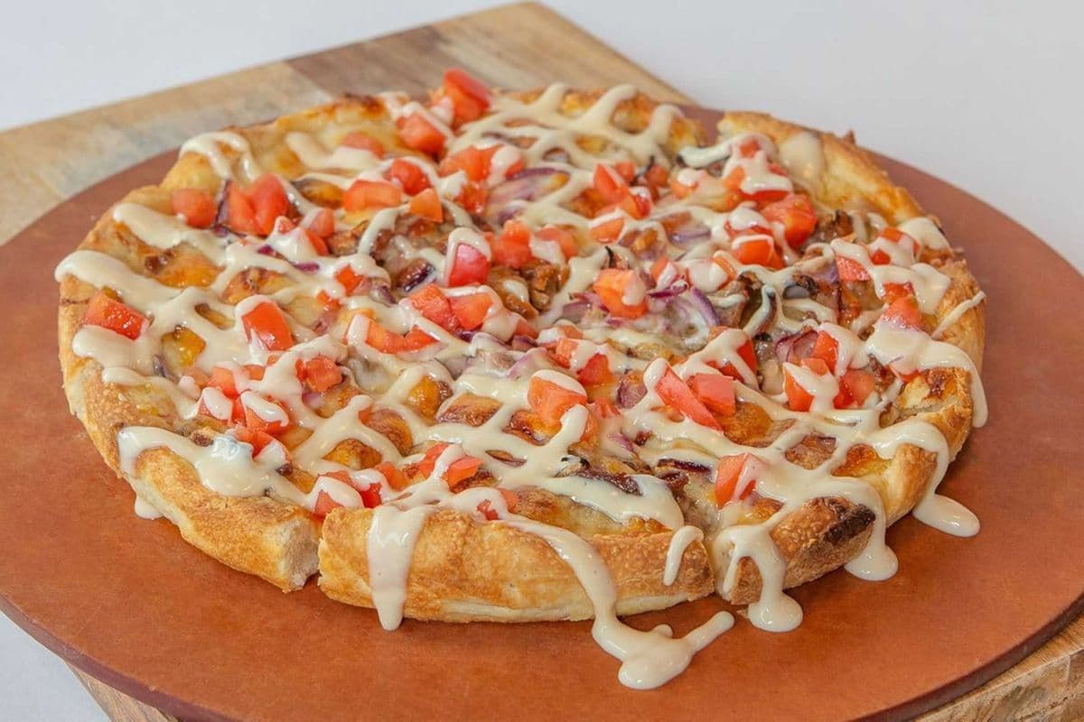 Large Donair Pizza