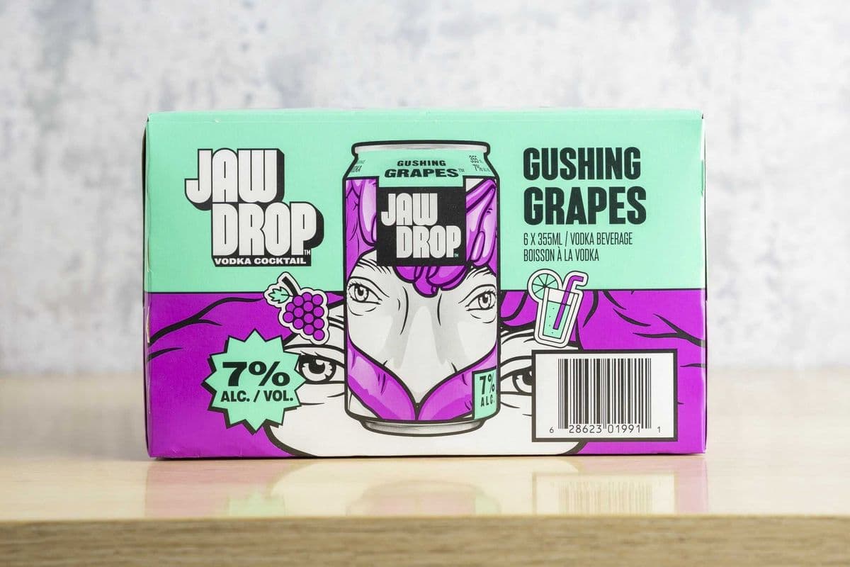Jaw Drop Gushing Grape (6 x 355ml)