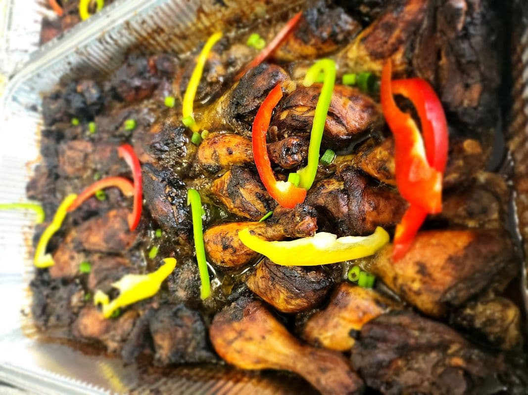 1/4 Jerk Chicken