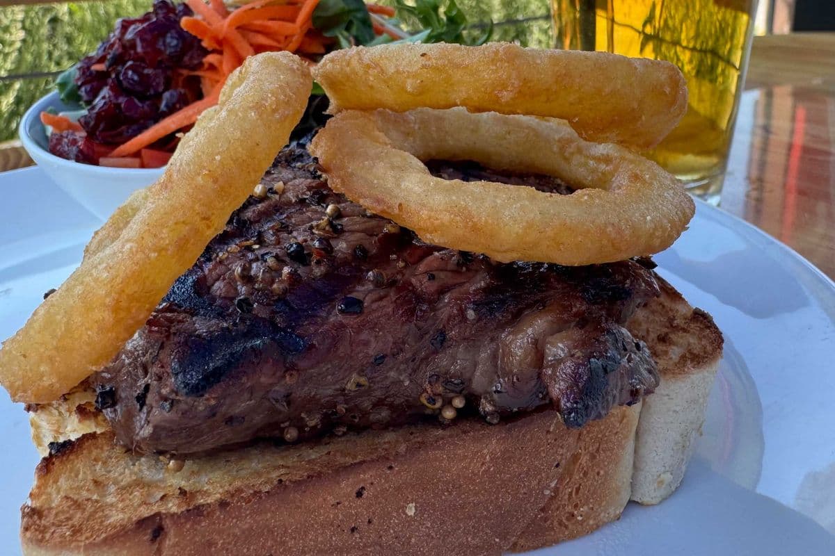 Houston Texan Steak Sandwich