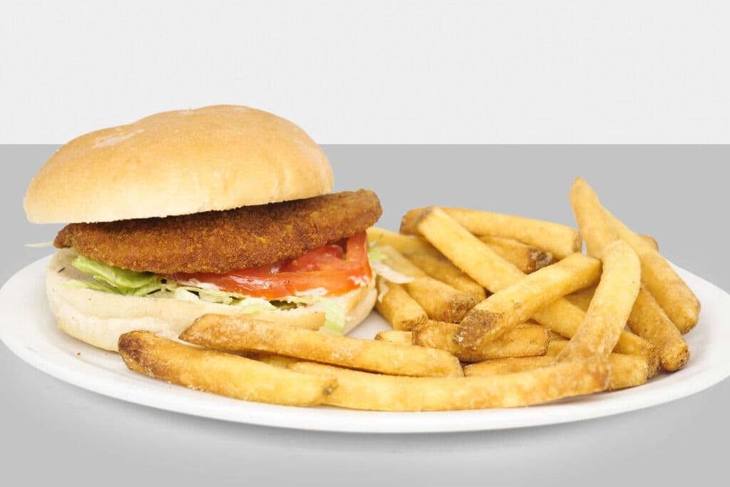 Schnitzel on a Bun