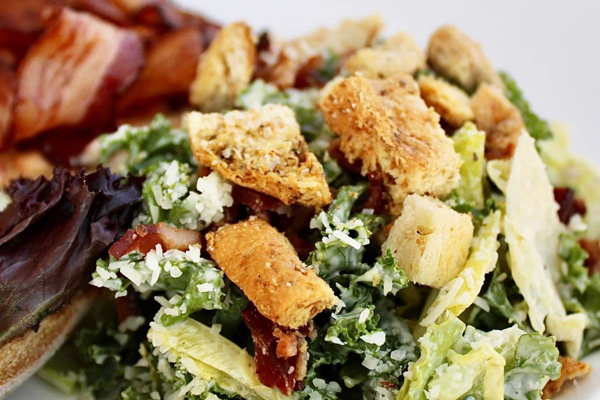 Kale Caesar Salad