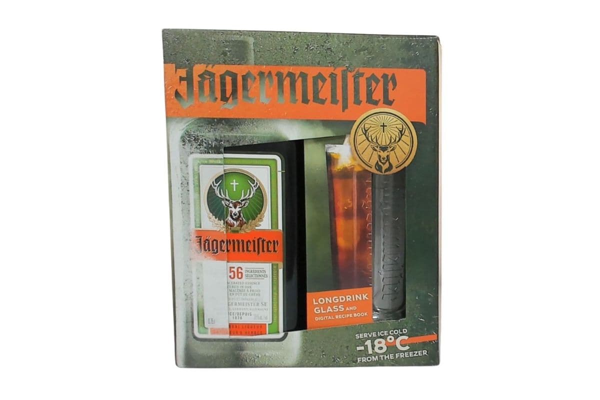 Jagermeister Herbal Liqueur Gift Pack 750mL (1 x 750mL)