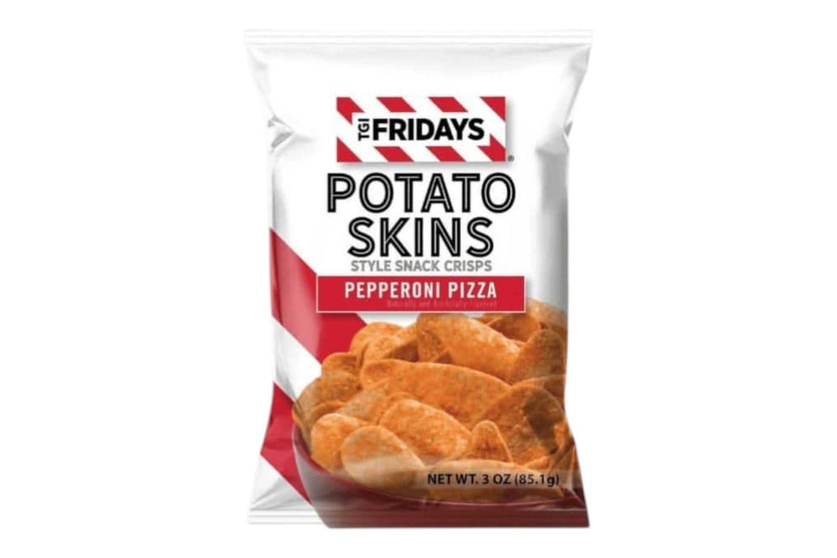 TGI Fridays Potato Skins Pepperoni Pizza (85g) (430 Cal)