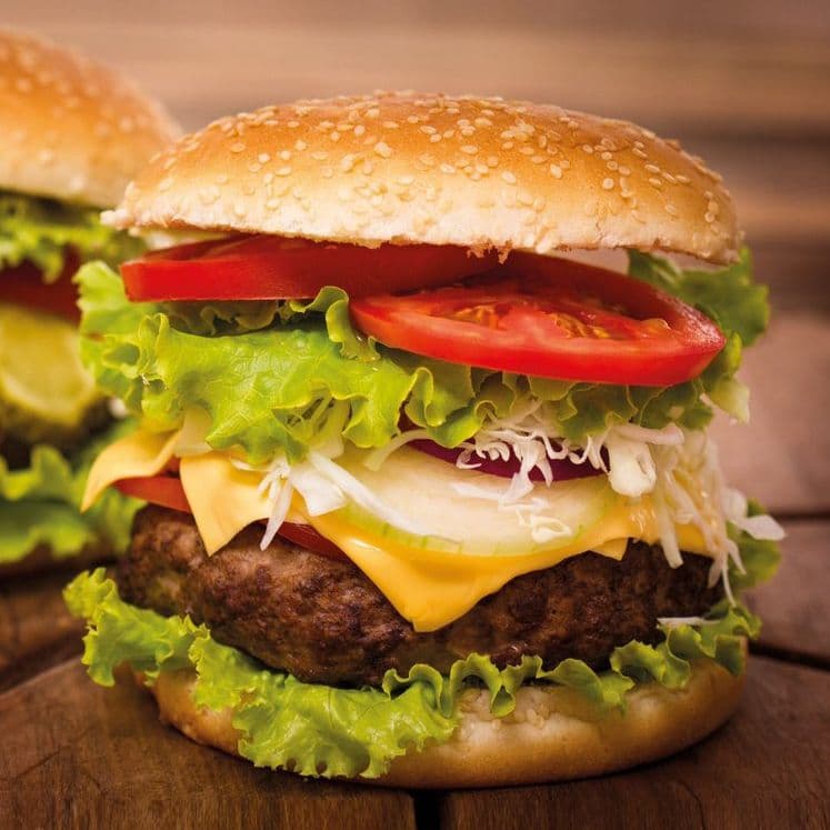Beef Burger with Fries