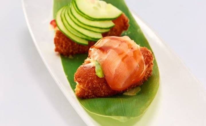 Salmon Sushi Pizza (2)