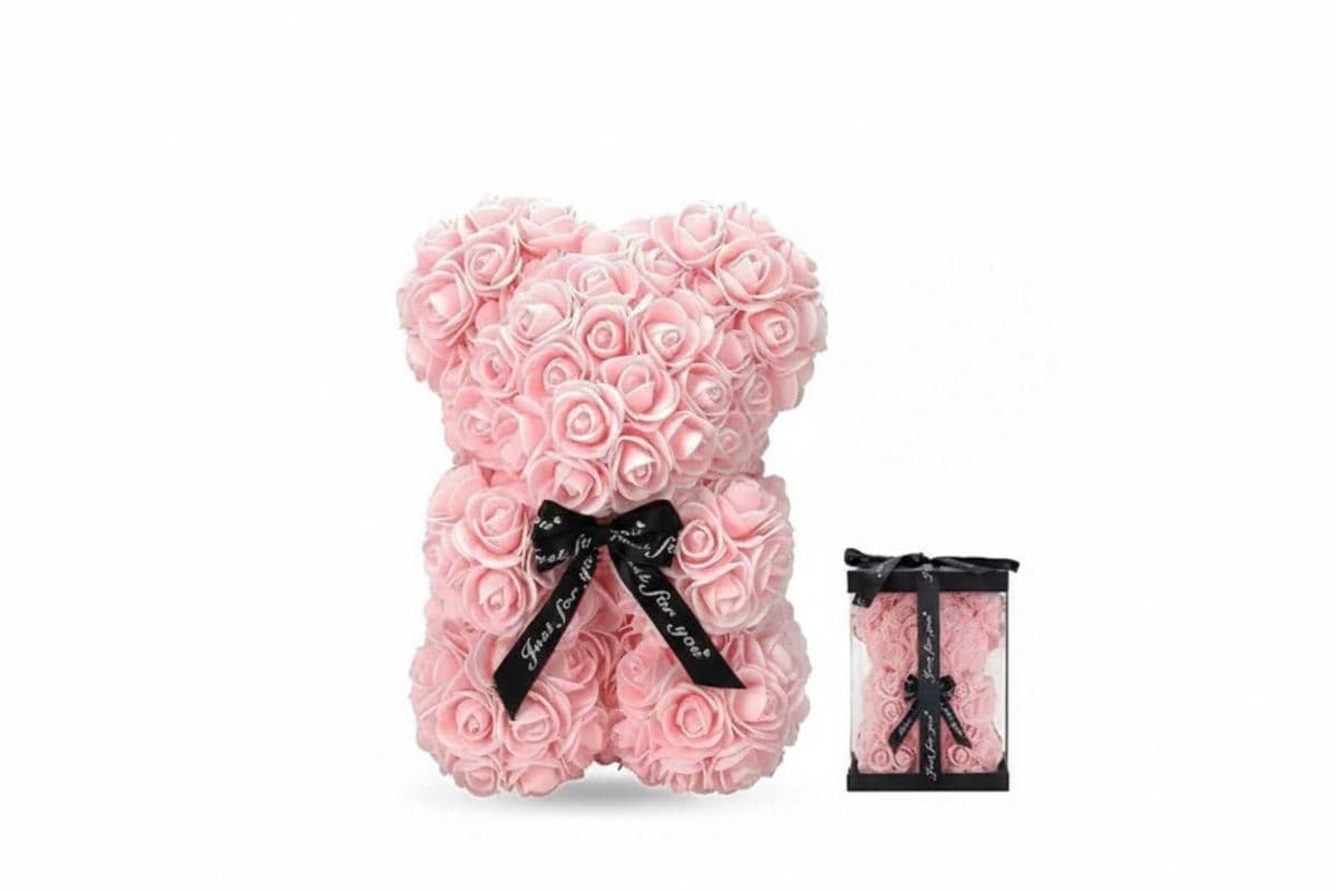 Luxe Rose Bear - Pink
