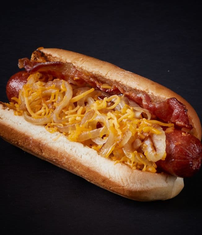 Bacon Cheese Dog Only BACON CHEESE DOG - CALS 660