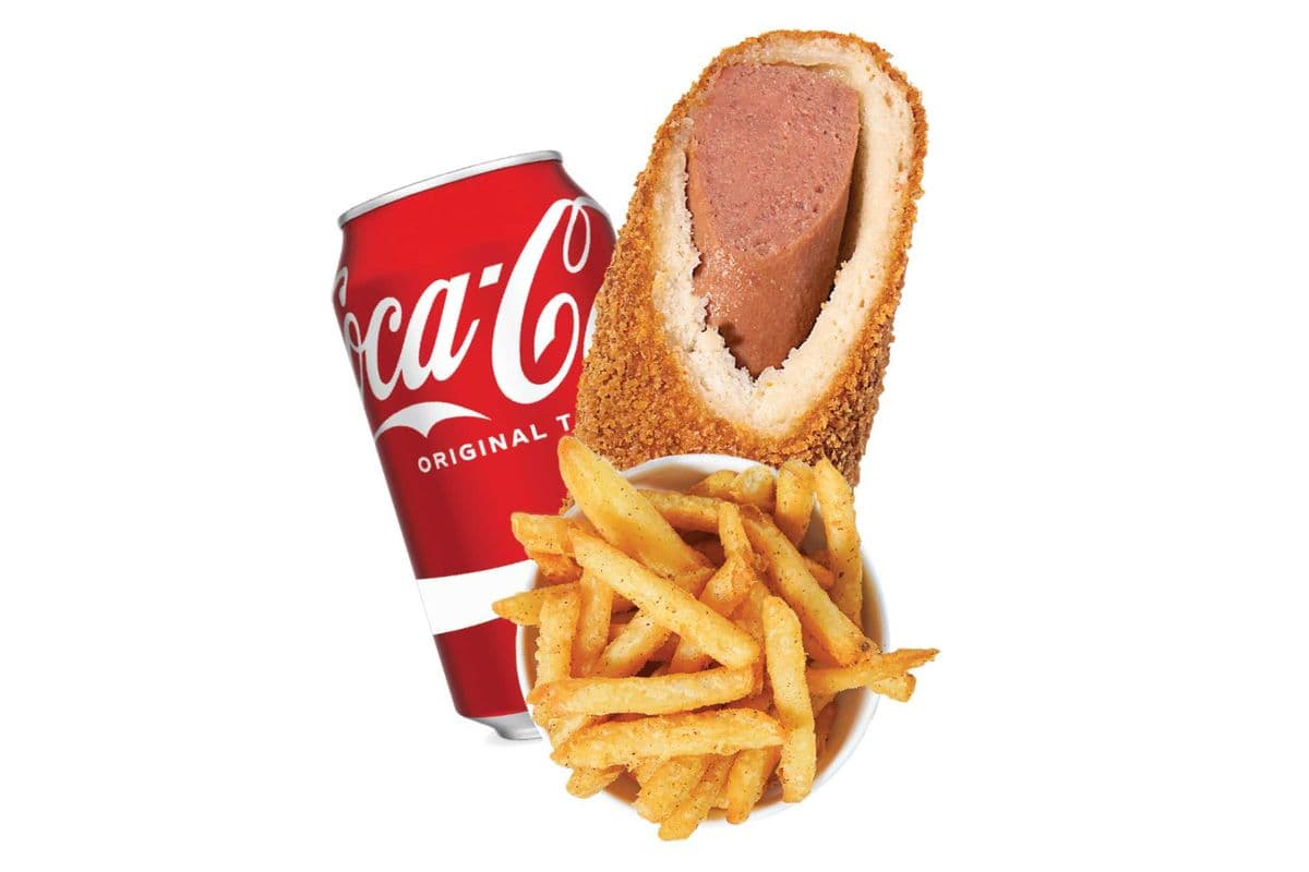 Jumbo Ricedog Meal Combo