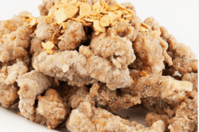 60. Boneless Dry Garlic Pork