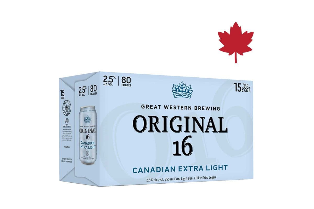 Original 16 Canadian Extra Light (15 x 355 ml)