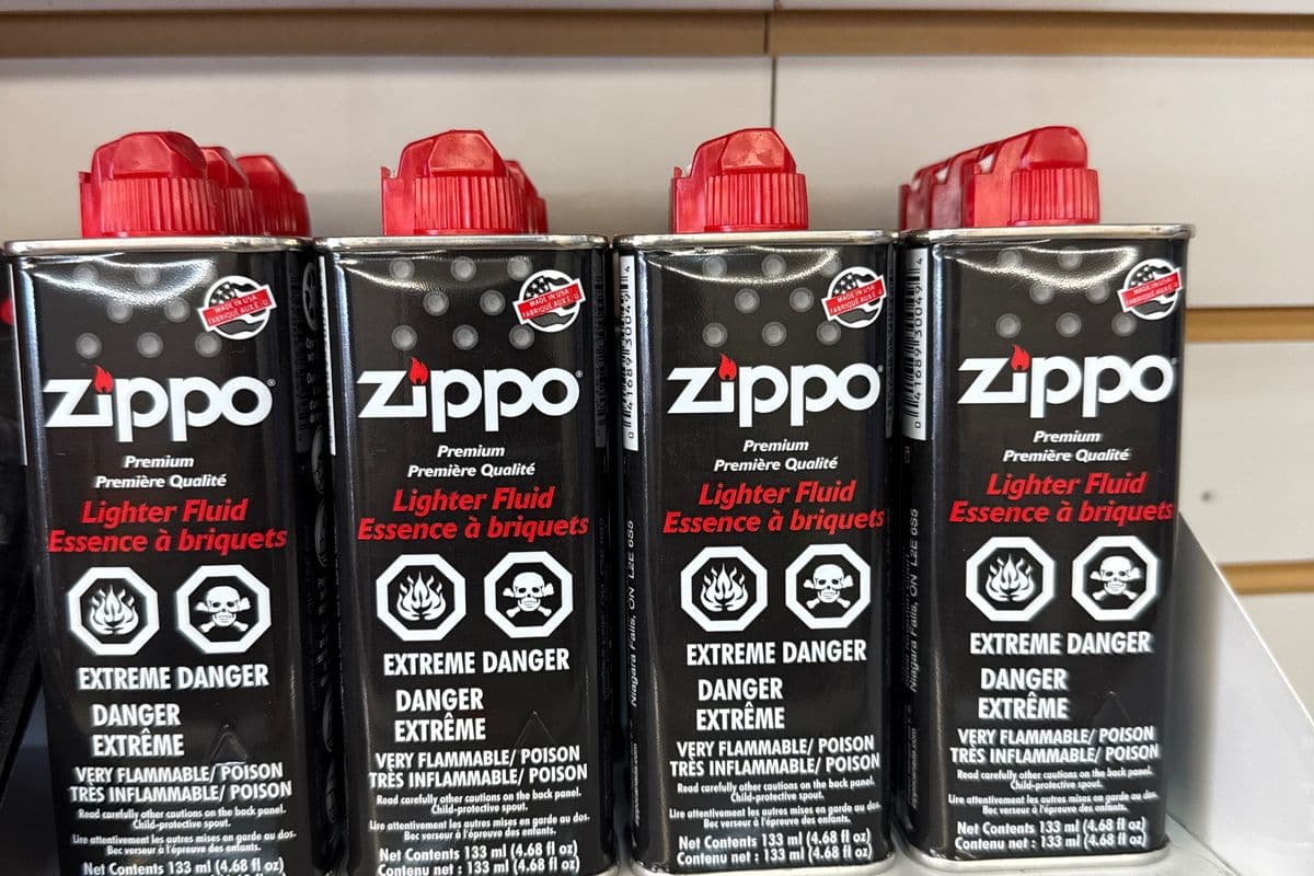 Zippo fluid for zippo lighters