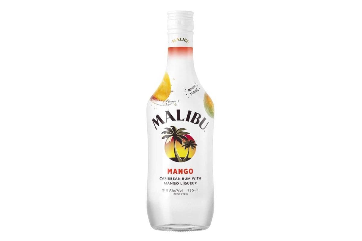 Malibu Mango Rum-750ml (1 x 750ml)