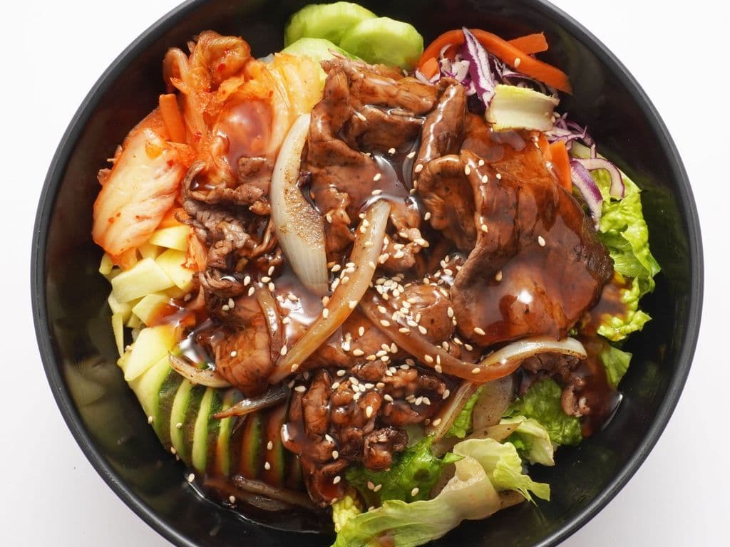 Beef Teriyaki Poke Bowl