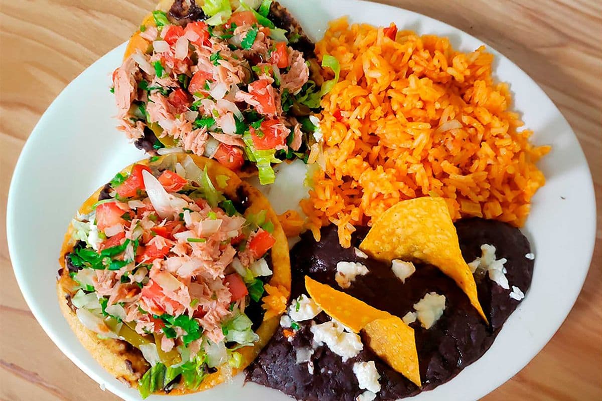 * Tostadas Plate