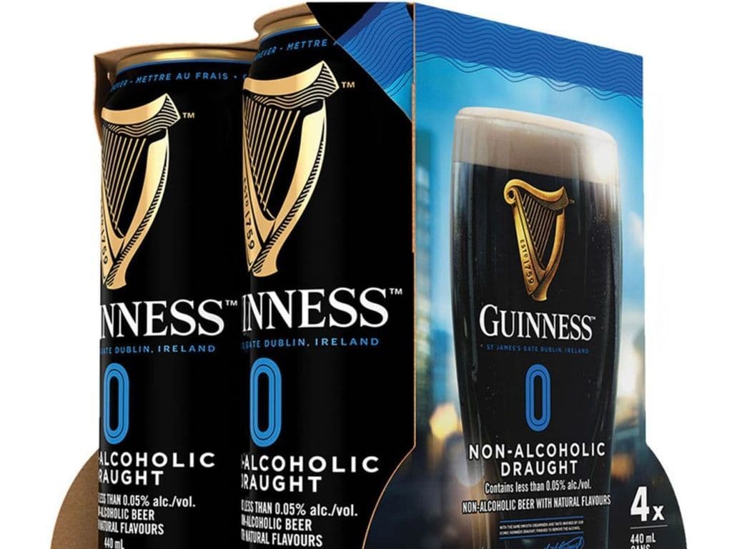 4pk Guinness 0.05% 440ml.