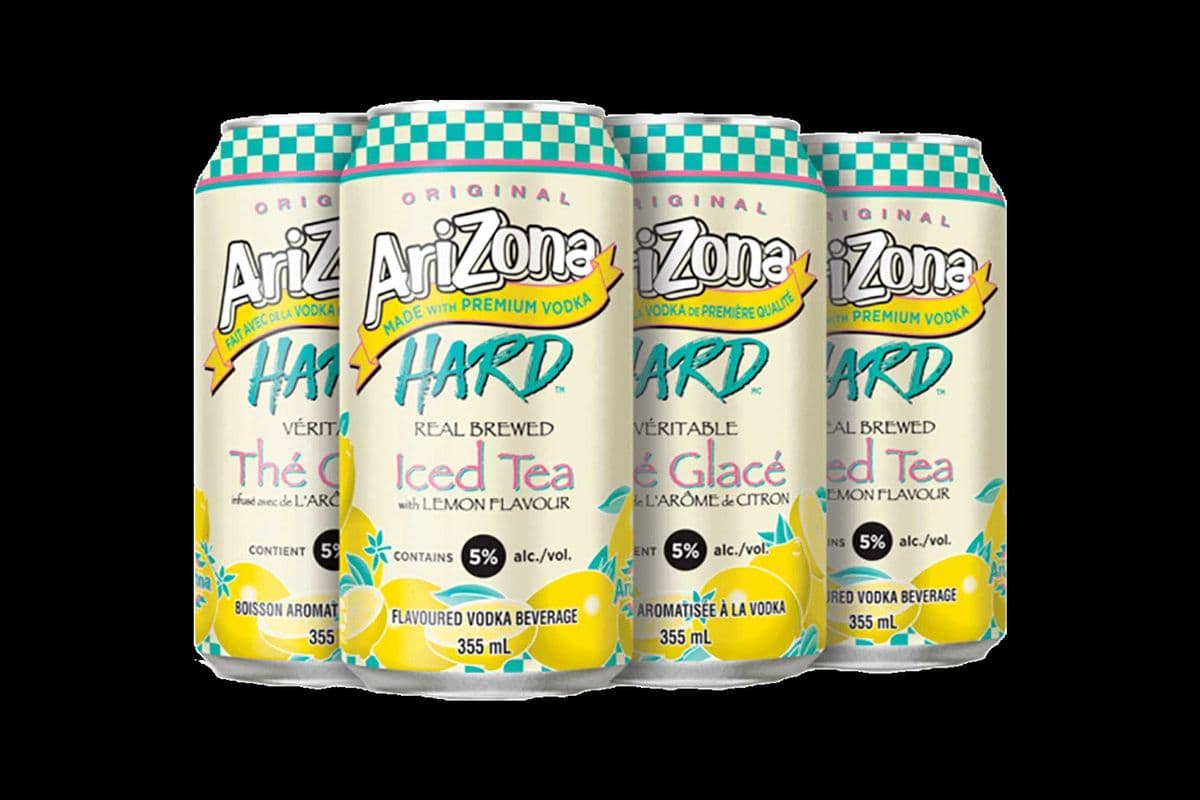 ARIZONA HARD LEMON TEA (6 x 355ML CANS) (6 x 355ML)