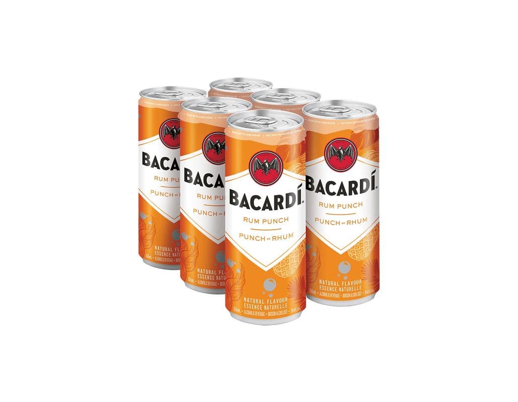Bacardi Rum Punch (6 x 355 ml)