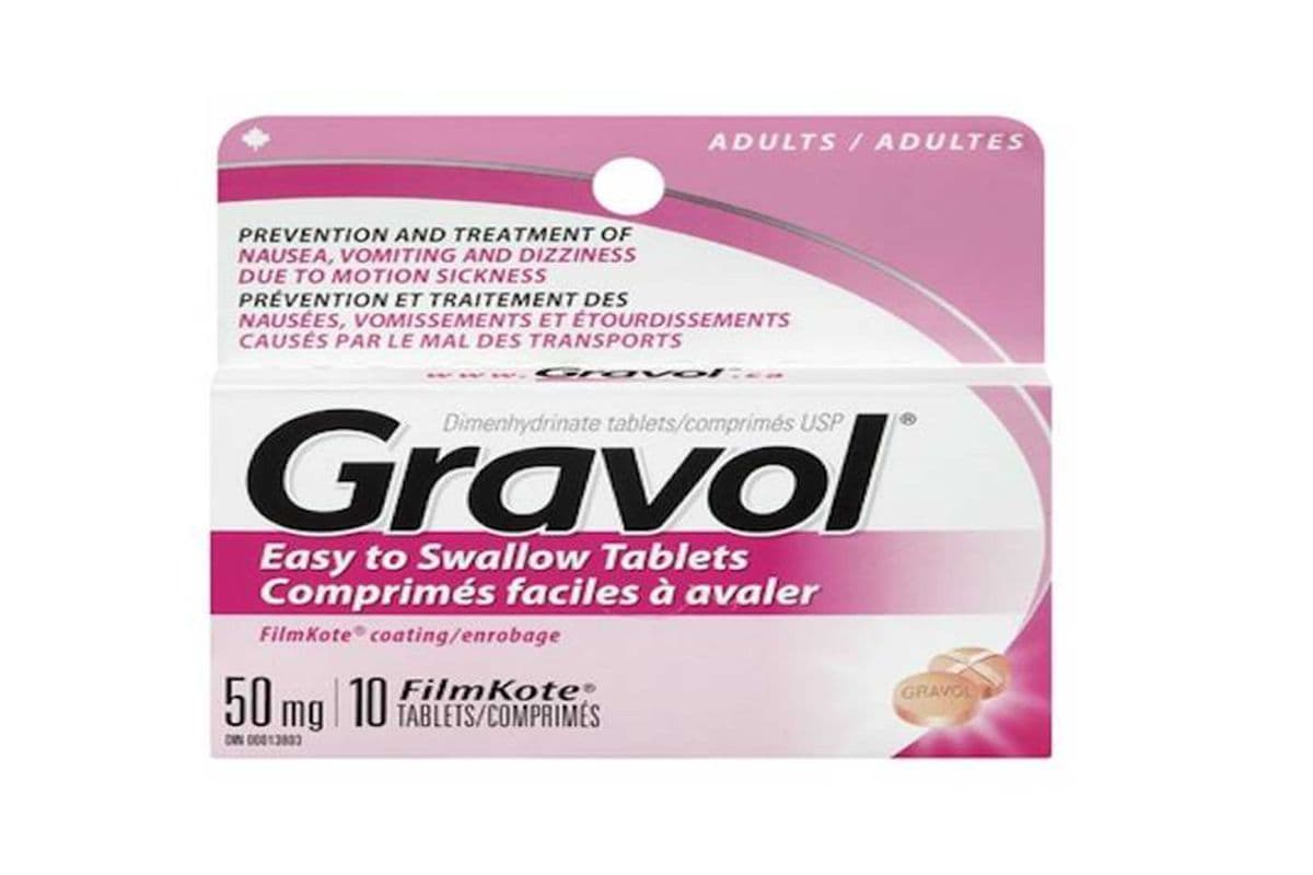 Gravol 10 Tablets