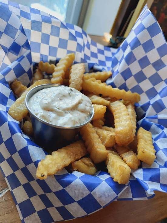 Frites avec chimi à la mayo / Frites avec chimi à la mayo