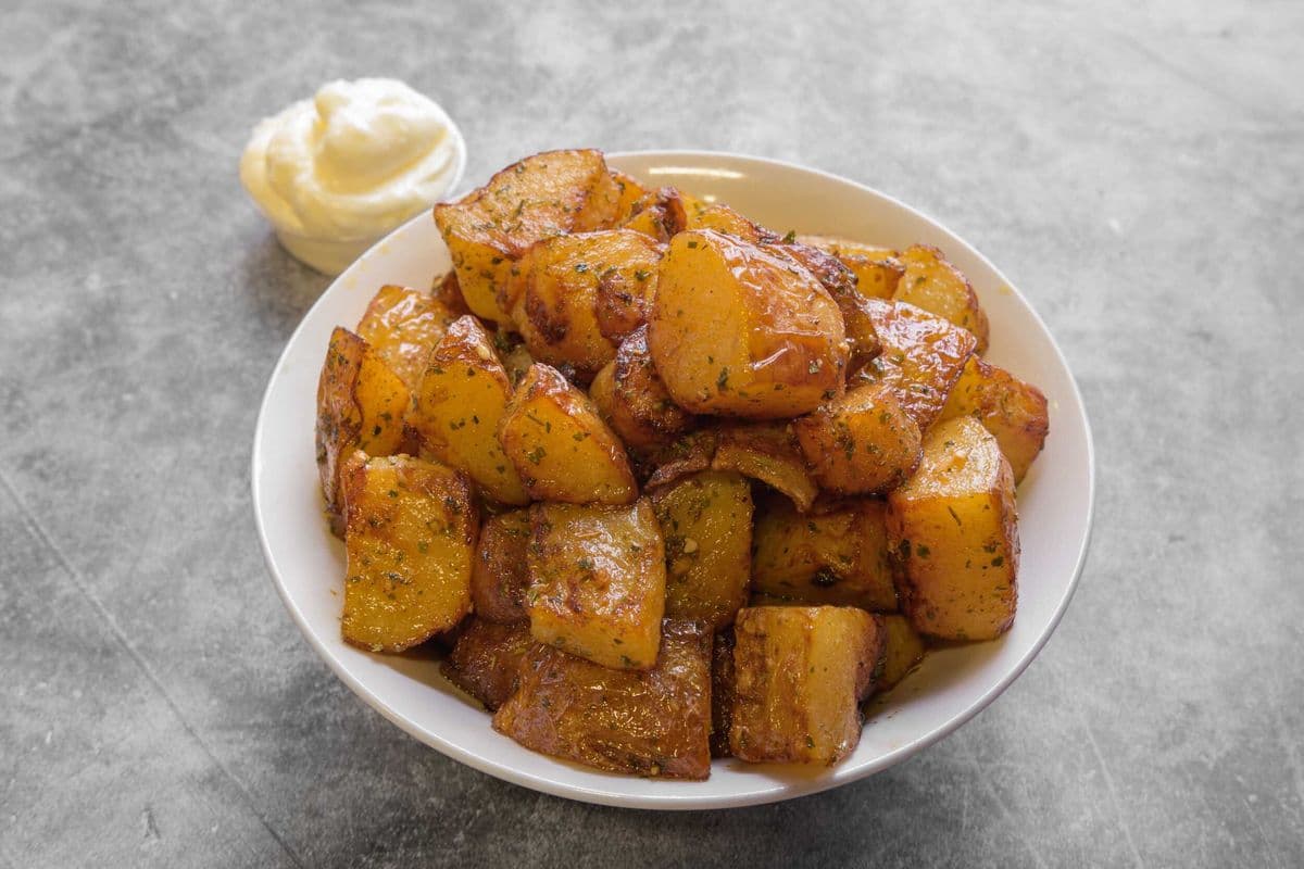 Patates à l'ail