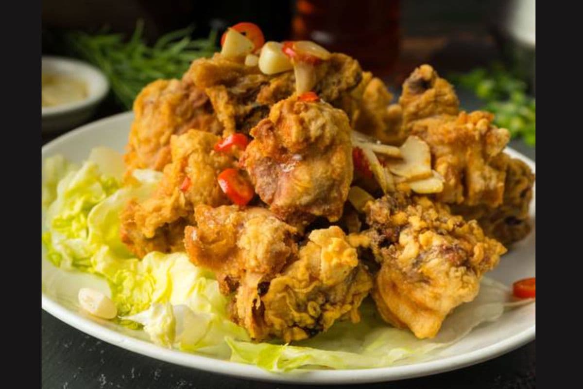 Deep-Fried Chicken with Hot Pepper