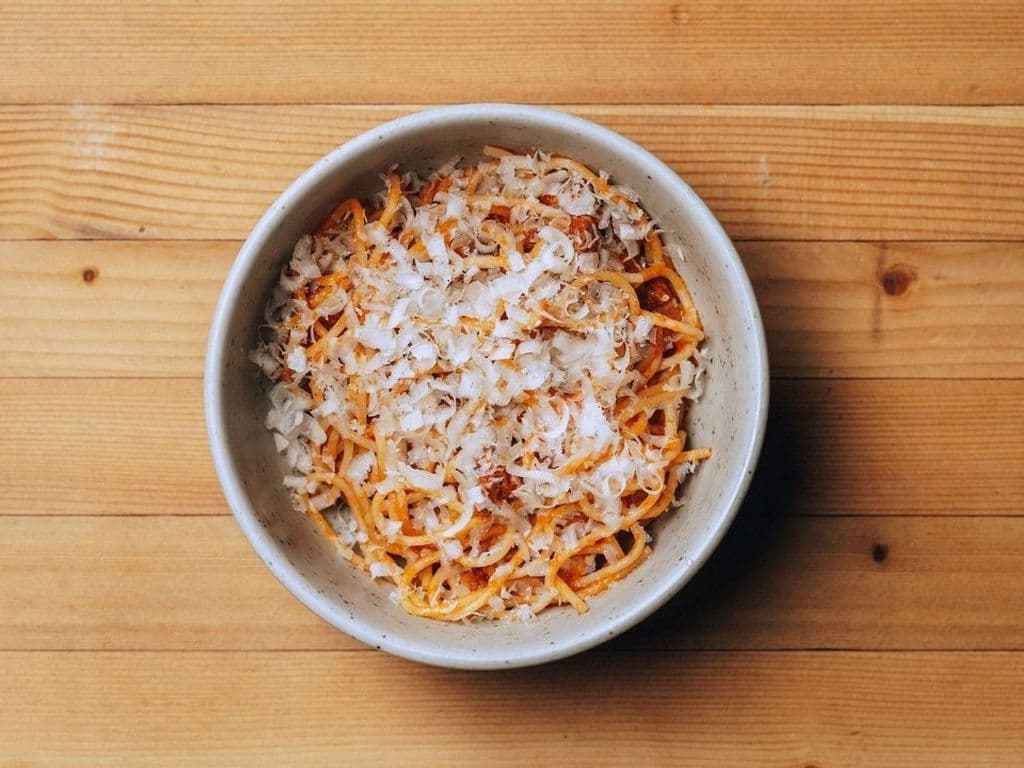 kids spaghettini bolognese