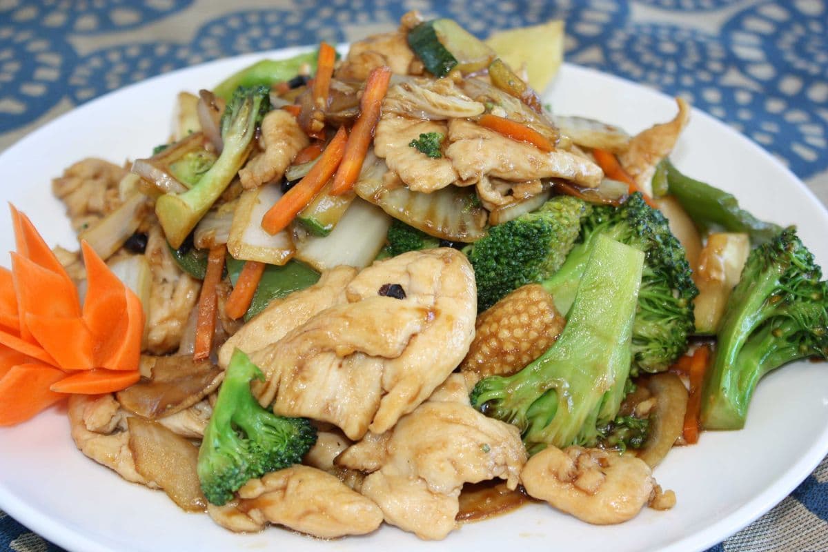 Chicken with Black Bean Sauce