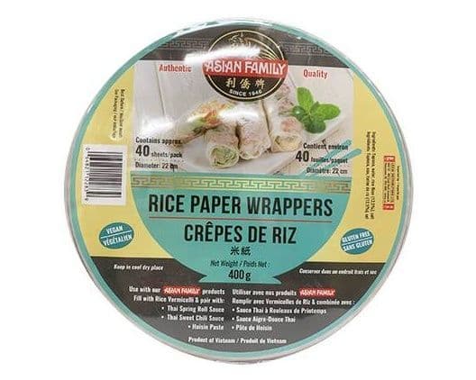 ASIAN FAMILY RICE PAPER 454G