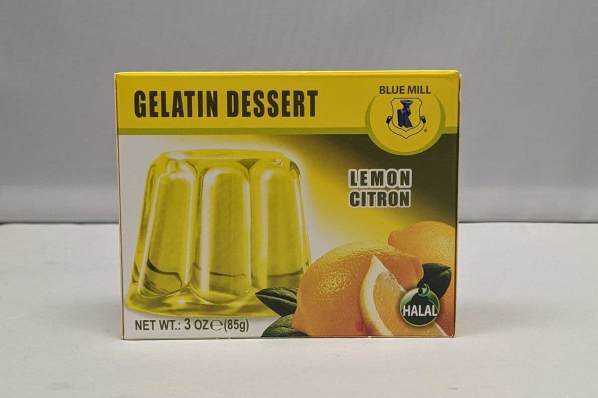 Gelatin Dessert Lemon (85g)
