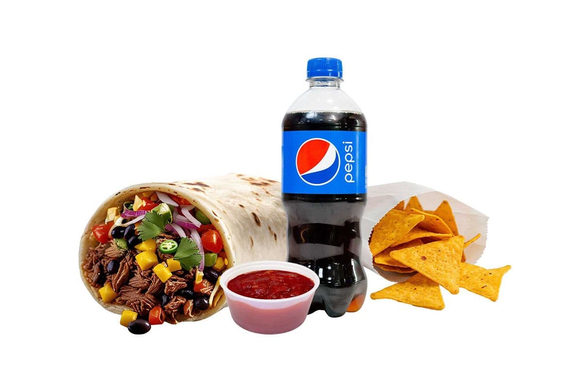 Large Burrito Combo ( 12" Tortilla)