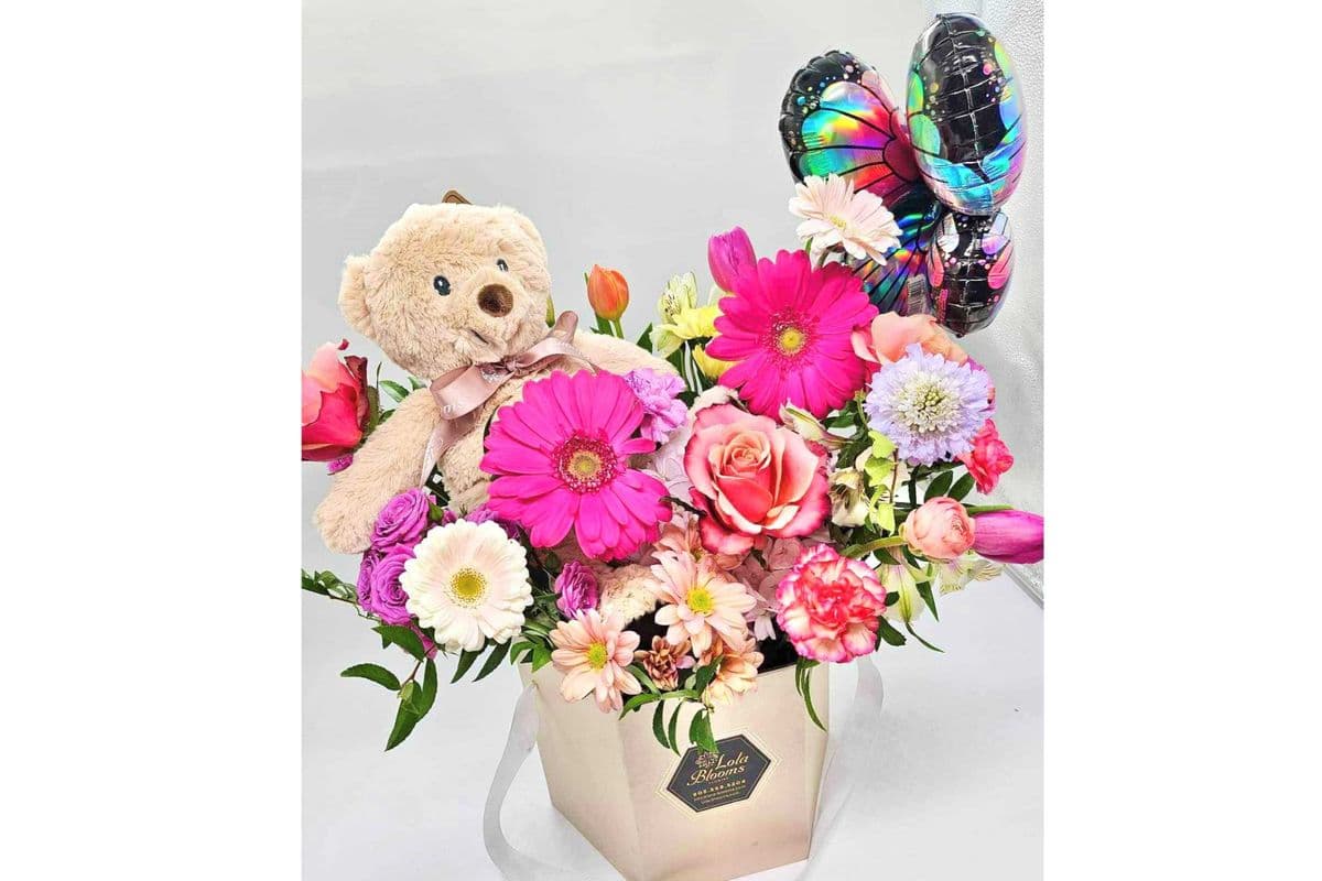 Beary Sweet Spring Hat Box