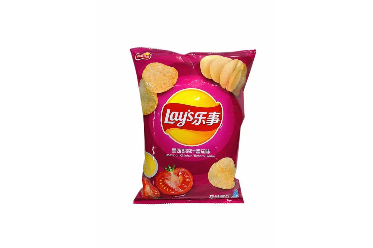 Lay’s Chips Mexican Chicken Tomato Flavor（乐事 墨西哥鸡汁番茄味）