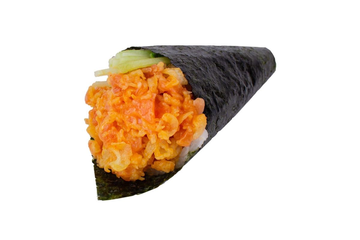 Spicy Salmon Hand Roll