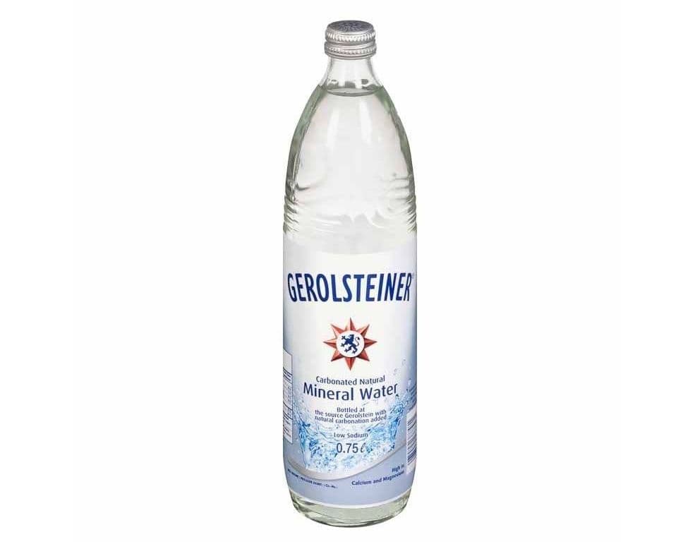 GEROLSTEINER MINERAL WATER 750ML
