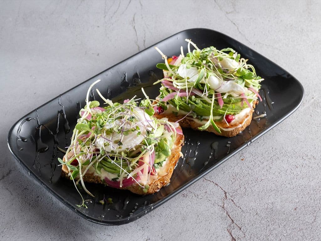 Double Avocado Toast (V) (GF)