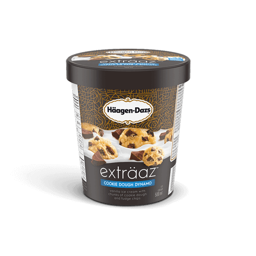 Haagen-Dazs Cookie Dough Extraaz (450 ml)