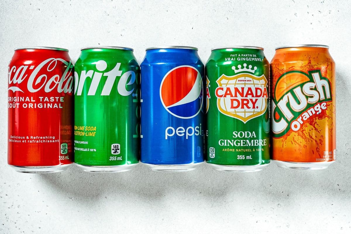 Soft Can Drinks