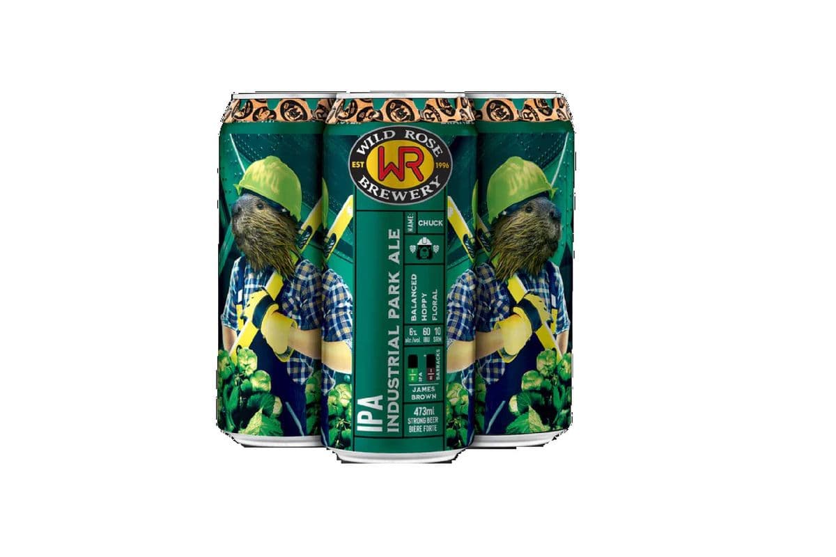 Wild Rose Industrial Park Ale (4 x 473 ml Cans)