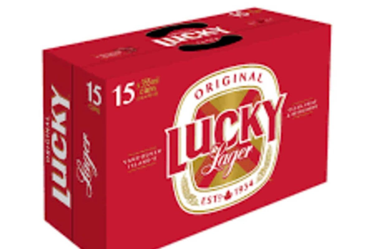 Lucky Lager (15 x 355ml Can)