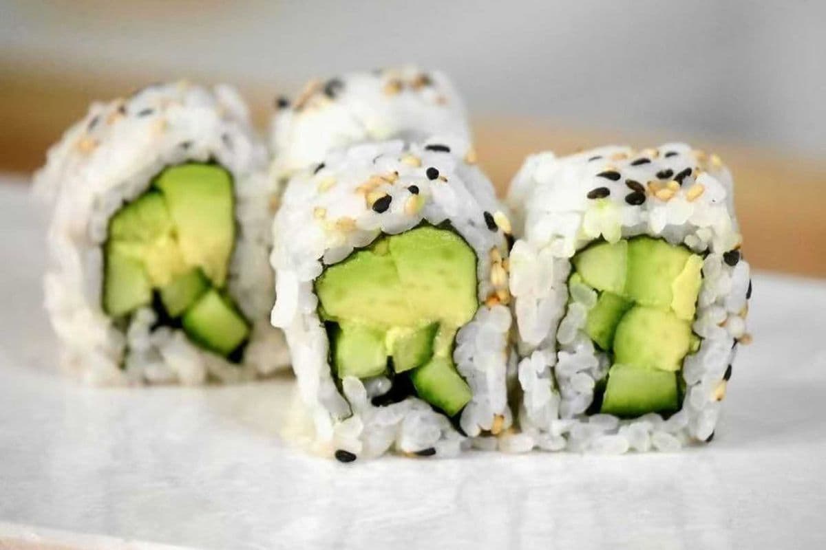 Avocado and Cucumber Roll