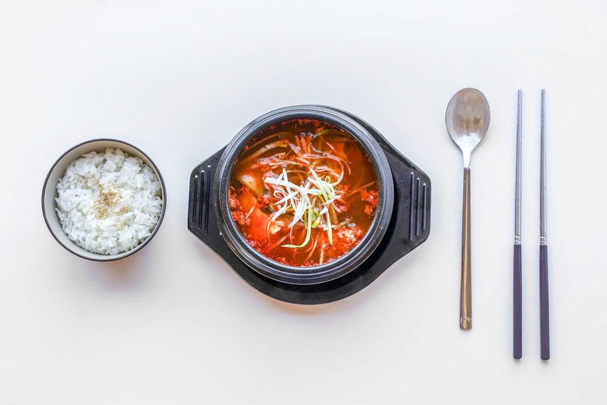 Spicy Tofu Soup(Seafood)