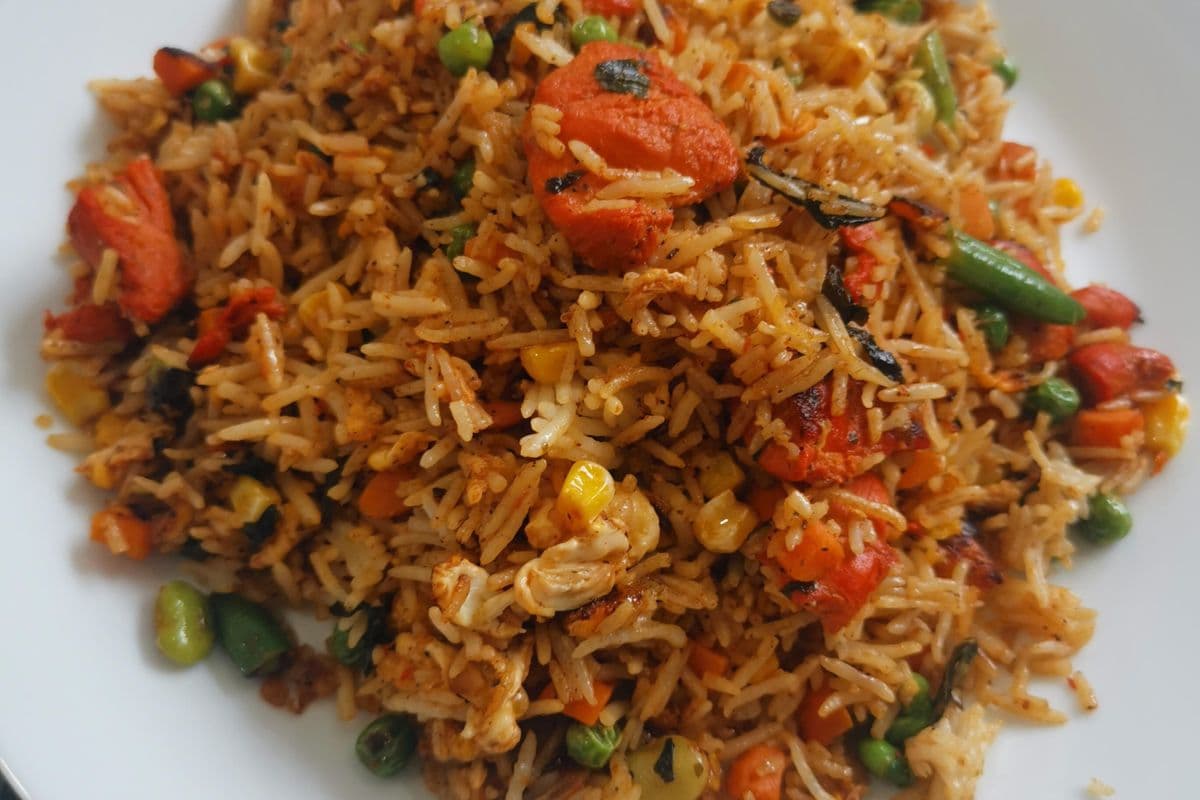 Chicken Tikka Fried Rice