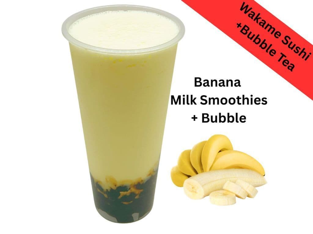 Banana Smoothie+Bubble