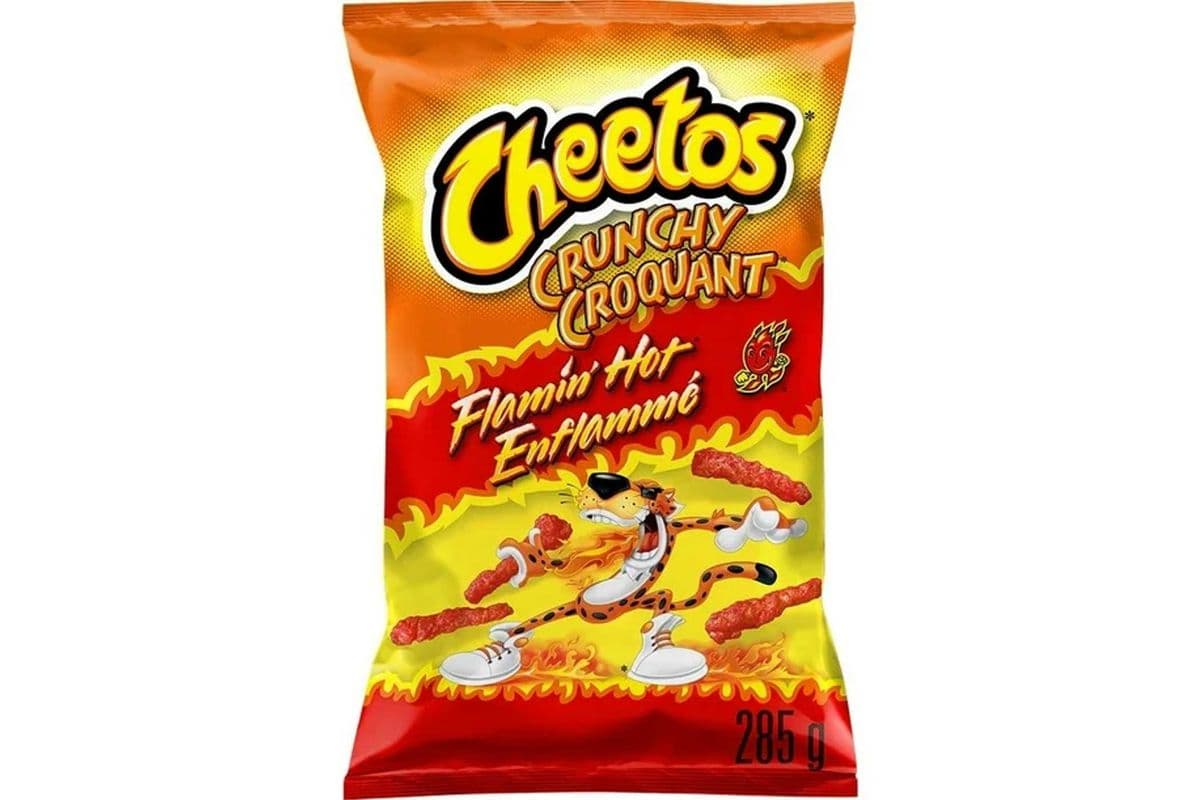 Cheetos Crunchy Flamin' Hot Cheese