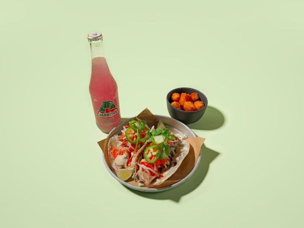 Lemongrass Chicken Taco Taco Combo