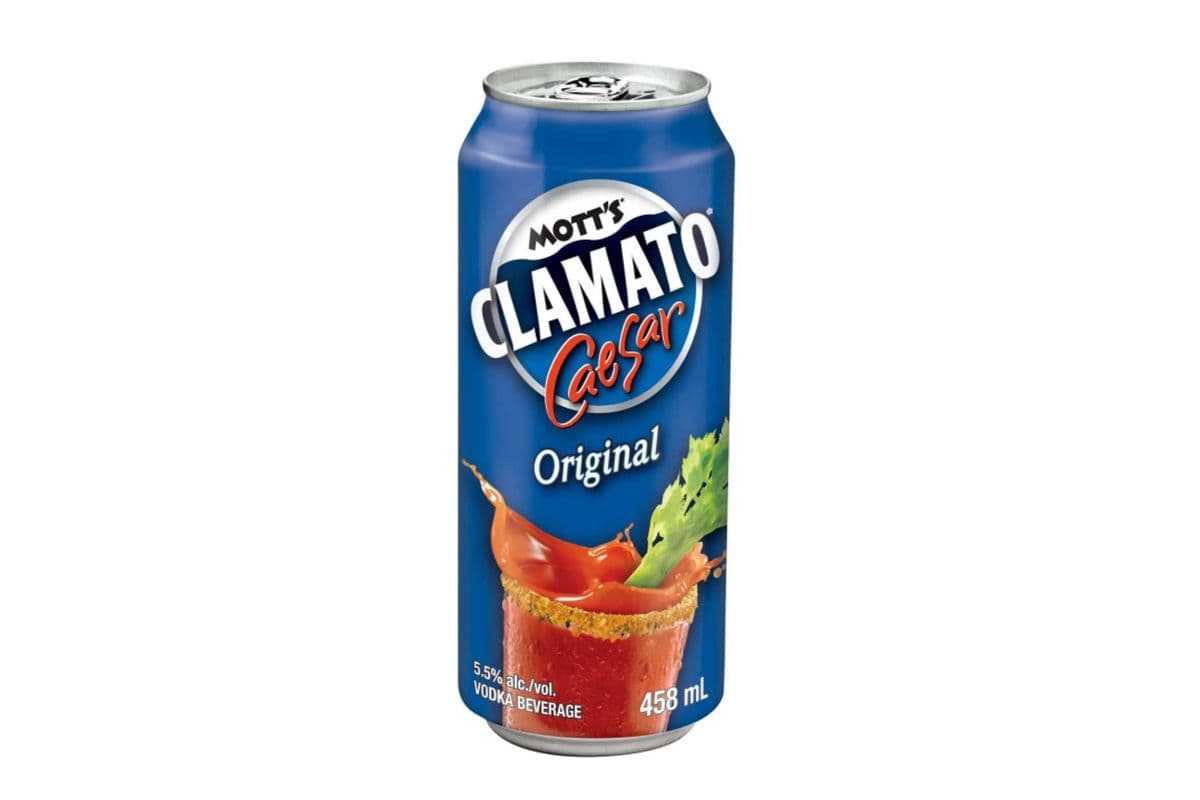 Mott's Clamato Caesar Original Single Can (1 x 458ml)