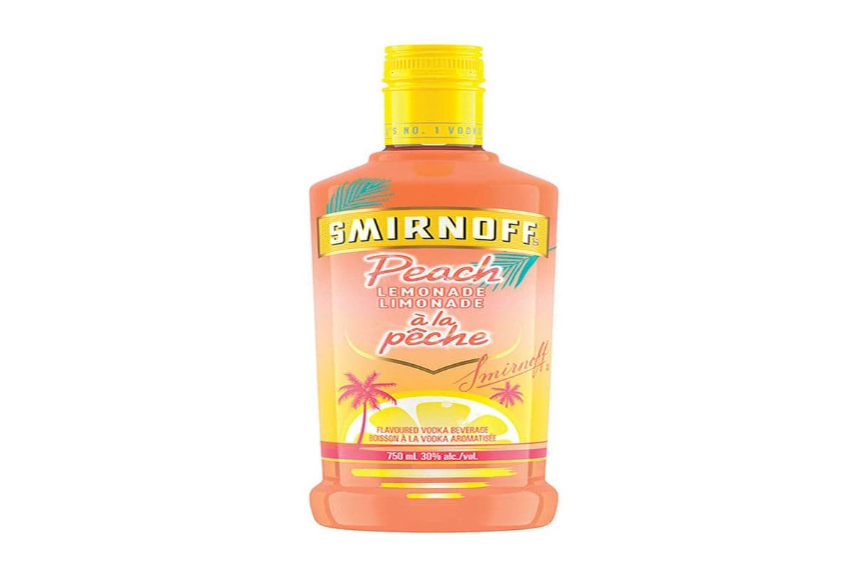 862489. SMIRNOFF PEACH LEMONADE VODKA (1 x 750ml)