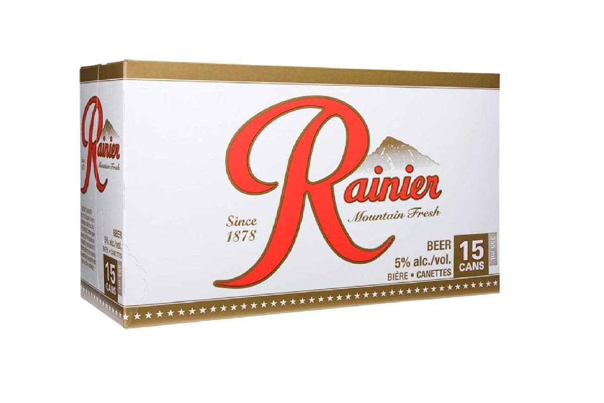 Rainier Mountain Fresh Beer (15 x 355 ml)